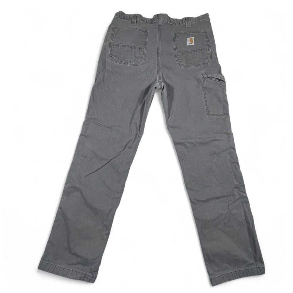 Carhartt Relaxed Fit Lined Work Pants Men’s 36x31 Gray Utility